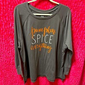 Fall long sleeve t shirt